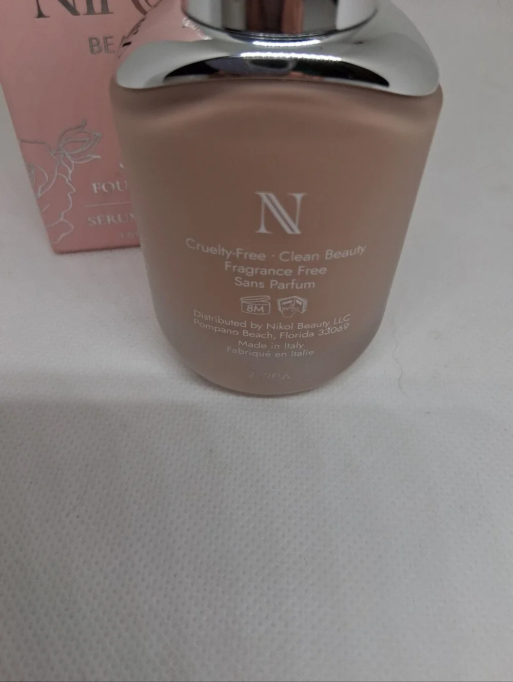 NIKOL Beauty Serum Foundation in Fair Porcelaine